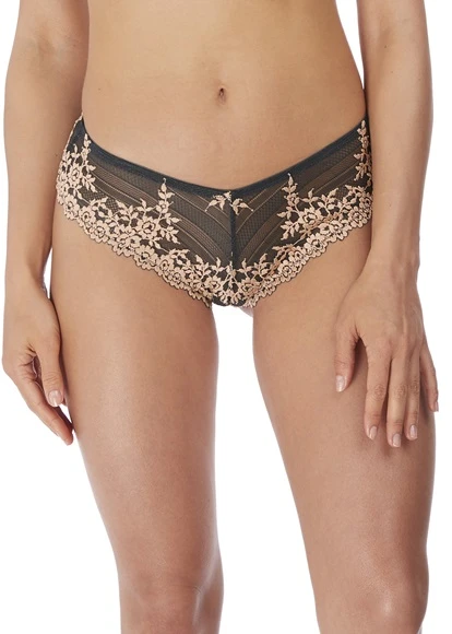 Wacoal Embrace Lace Ebony Tanga Wacoal 3 Wacoal Embrace Lace Ebony Tanga Wacoal