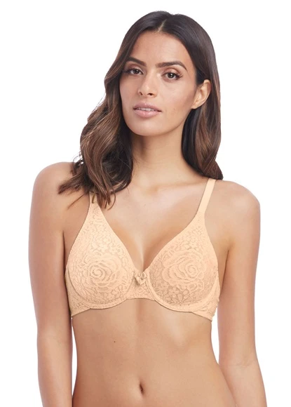 Wacoal Halo Lace Nude Underwire Bra Wacoal 3 Wacoal Halo Lace Nude Underwire Bra Wacoal