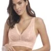 Wacoal Net Effects Rose Dust Bralette Wacoal