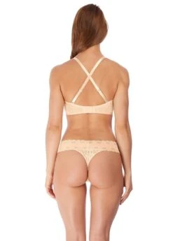 Wacoal Halo Lace Nude Strapless Bra Wacoal 11 Wacoal Halo Lace Nude Strapless Bra Wacoal -Lingerie Store Wacoal Halo Lace Nude strapless bra crossback Knicker Locker