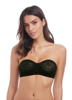 Wacoal Halo Lace Black Strapless Bra Wacoal