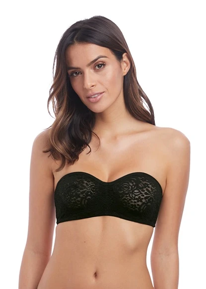 Wacoal Halo Lace Black Strapless Bra Wacoal 3 Wacoal Halo Lace Black Strapless Bra Wacoal