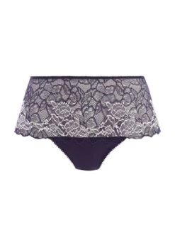 Wacoal Lace Perfection Evening Blue Short Wacoal 7 Wacoal Lace Perfection Evening Blue Short Wacoal -Lingerie Store Wacoal Lingerie Lace Perfection Evening Blue Short Flat Knicker Locker