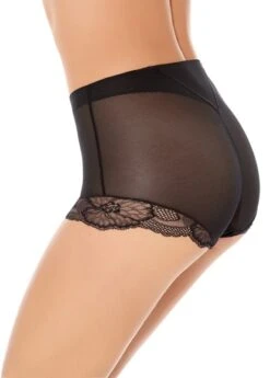 Wacoal Vision Black Control Brief Wacoal 6 Wacoal Vision Black Control Brief Wacoal -Lingerie Store Wacoal Control Brief back Knicker Locker