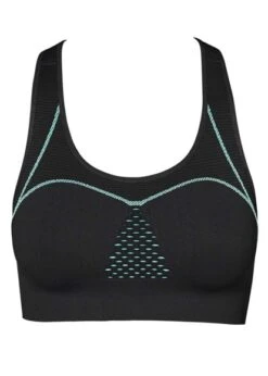 Berlei Electrify Ebonize Seamfree Sports Bra Berlei -Lingerie Store YZ7P KKL BERLEI ELECTRIFY SEAMFREE SPORTS BRA EBONIZE FLAT KNICKER LOCKER
