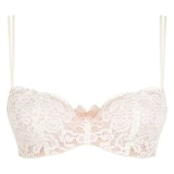 B.Tempt'd Ciao Bella Vanilla Padded Balcony Bra B.Tempt'd -Lingerie Store ciao20bella20balconette2095314420vanilla20ice