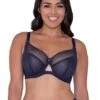 Curvy Kate Victory Navy Balcony Bra Curvy Kate 2 Curvy Kate Victory Navy Balcony Bra Curvy Kate -Lingerie Store curvy kate victory blue bra knicker locker