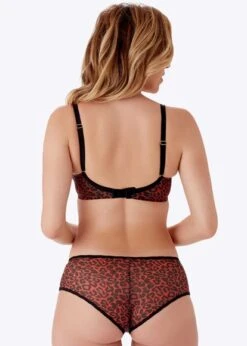 Gossard Glossies Red Leopard Short Gossard 9 Gossard Glossies Red Leopard Short Gossard -Lingerie Store gossard glossies leopard red bra short back knicker locker 1