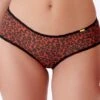 Gossard Glossies Red Leopard Short Gossard 1 Gossard Glossies Red Leopard Short Gossard -Lingerie Store gossard glossies leopard red short knicker locker