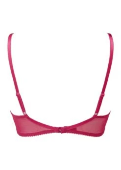 Gossard Superboost Vivacious Padded Plunge Bra Gossard -Lingerie Store gossard superboost lace vivacious pink padded plunge bra back flat knicker locker