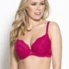 Gossard Superboost Vivacious Padded Plunge Bra Gossard -Lingerie Store gossard superboost lace vivacious pink padded plunge bra knicker locker