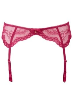 Gossard Superboost Lace Vivacious Suspender Belt Gossard -Lingerie Store gossard superboost lace vivacious pink suspender belt flat knicker locker