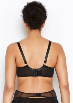 Katherine Hamilton Abrielle Black Embroidered Bra Katherine Hamilton 8 Katherine Hamilton Abrielle Black Embroidered Bra Katherine Hamilton -Lingerie Store katherine hamilton abrielle black bra back