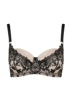 Katherine Hamilton Abrielle Black Embroidered Bra Katherine Hamilton 9 Katherine Hamilton Abrielle Black Embroidered Bra Katherine Hamilton -Lingerie Store katherine hamilton abrielle black bra flat