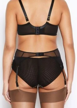 Katherine Hamilton Abrielle Black Suspender Belt Katherine Hamilton 7 Katherine Hamilton Abrielle Black Suspender Belt Katherine Hamilton -Lingerie Store katherine hamilton abrielle black suspender belt back
