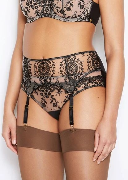 Katherine Hamilton Abrielle Black Suspender Belt Katherine Hamilton 4 Katherine Hamilton Abrielle Black Suspender Belt Katherine Hamilton - Image 2