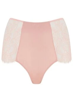 Katherine Hamilton Ellianna Evening Sand High Waist Brief Katherine Hamilton -Lingerie Store katherine hamilton ellianna evening sand high waist brief flat