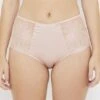 Katherine Hamilton Ellianna Evening Sand High Waist Brief Katherine Hamilton -Lingerie Store katherine hamilton ellianna evening sand high waist brief front