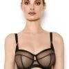 Katherine Hamilton Nina Sheer Black Bra Katherine Hamilton -Lingerie Store katherine hamilton nina black bra front