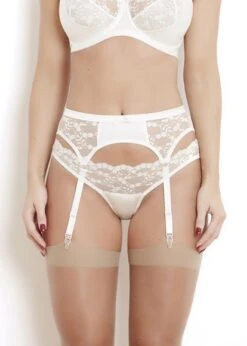 Katherine Hamilton Sophia Ivory Suspender Belt Katherine Hamilton