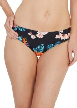 Lepel Tropical Black Bikini Brief Lepel Lingerie