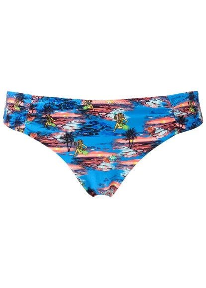 Lepel Hawaii Blue Bikini Brief Lepel Lingerie 4 Lepel Hawaii Blue Bikini Brief Lepel Lingerie - Image 2