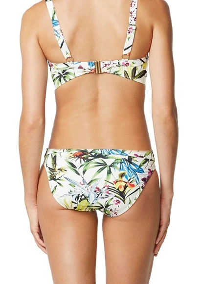 Moontide Botanical Twist Ruched Bikini Brief Moontide 4 Moontide Botanical Twist Ruched Bikini Brief Moontide - Image 2