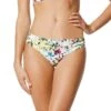 Moontide Botanical Twist Ruched Bikini Brief Moontide 1 Moontide Botanical Twist Ruched Bikini Brief Moontide -Lingerie Store moontide botanicla twist bone ruched front brief knicker locker