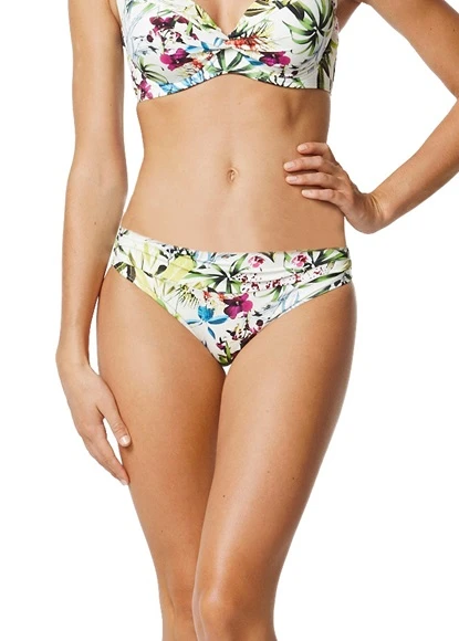 Moontide Botanical Twist Ruched Bikini Brief Moontide 3 Moontide Botanical Twist Ruched Bikini Brief Moontide