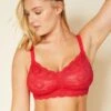 Cosabella Never Say Never Curvy Sweetie Red Bralette Cosabella