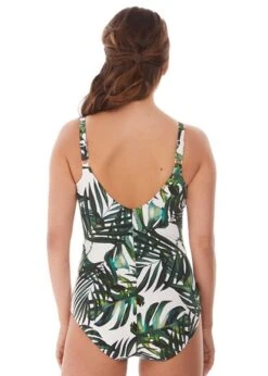 Fantasie Palm Valley Twist Front Swimsuit Fantasie -Lingerie Store palm valley fern uw twist front swimsuit back knicker locker